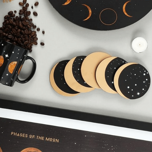 Moon Phases Coasters Wholesale Moon Phases Coasters